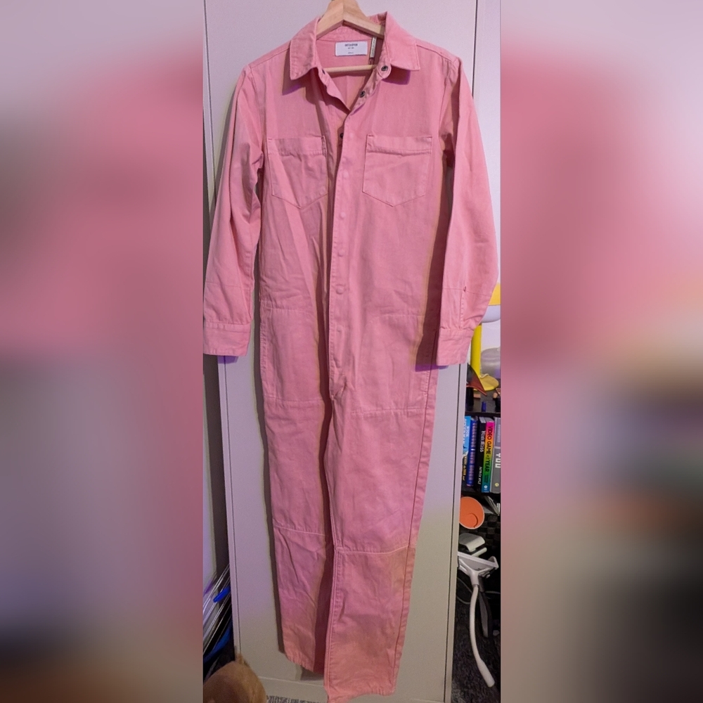 One Teaspoon Washed Pink Paradise Jumpsuit, Sz XS